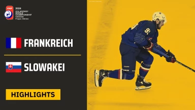 Eishockey WM 2024 | Frankreich vs. Slowakei | Die Highlights des 9. Spieltags