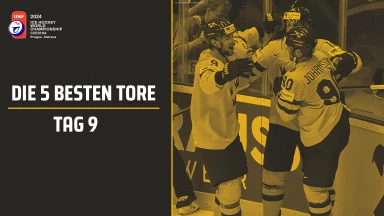 Die besten Tore der Eishockey-WM 2024 - Tag 9