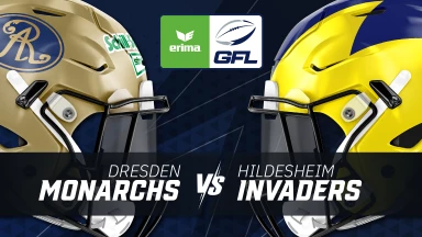 GFL: Dresden Monarchs vs. Hildesheim Invaders