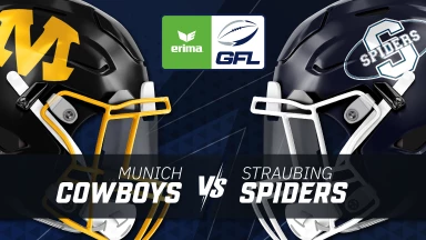 GFL: Munich Cowboys vs. Straubing Spiders