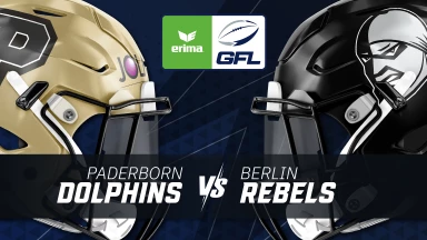 GFL: Paderborn Dolphins vs. Berlin Rebels