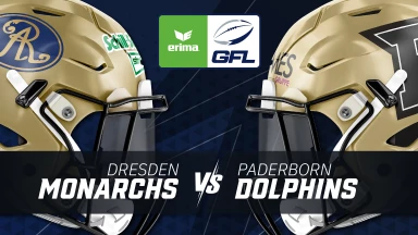 GFL: Dresden Monarchs vs. Paderborn Dolphins