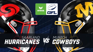 GFL: Saarland Hurricanes vs. Munich Cowboys