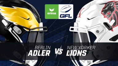 GFL: Berlin Adler vs. New Yorker Lions Braunschweig