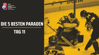 Die besten Saves der Eishockey-WM 2024 - Tag 11