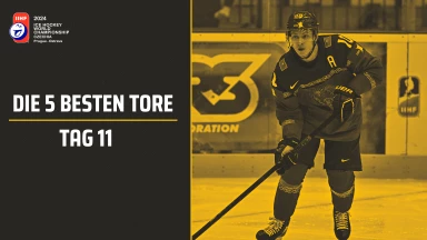 Die besten Goals der Eishockey-WM 2024 - Tag 11