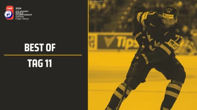 Die besten Aktionen der Eishockey-WM 2024 - Tag 11