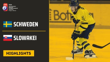 Eishockey WM 2024 | Schweden vs. Slowakei | Die Highlights des 12. Spieltags