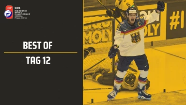 Die besten Aktionen der Eishockey-WM 2024 - Tag 12