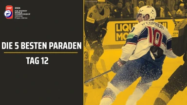 Die besten Saves der Eishockey-WM 2024 - Tag 12