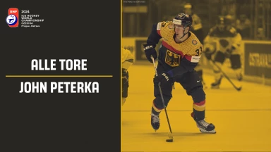 Alle Tore von John Peterka in der Gruppenphase