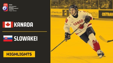 Eishockey WM 2024 | Kanada vs. Slowakei | Die Highlights des Viertelfinales