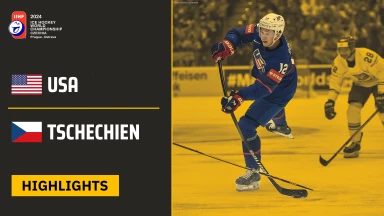 Eishockey WM 2024 | USA vs. Tschechien | Die Highlights des Viertelfinales