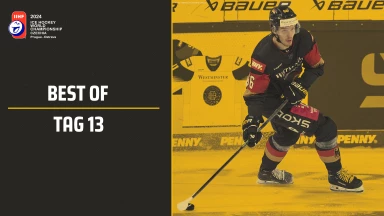 Die besten Aktionen der Eishockey-WM 2024 - Tag 13