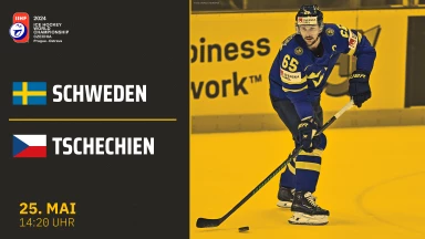 Schweden vs. Tschechien - Halbfinale: kommentiert von Christoph Fetzer & Frank Mauer