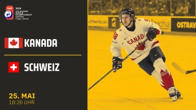 Kanada vs. Schweiz - Halbfinale: kommentiert von Christoph Fetzer & Kai Hospelt