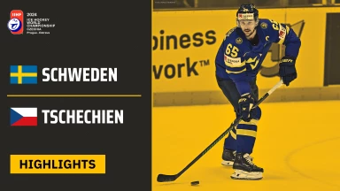 Eishockey WM 2024 | Schweden vs. Tschechien | Die Highlights des Halbfinales