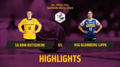 HBF: Bietigheim zaubert zur Meisterfeier I Highlights
