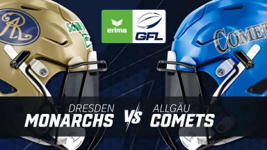 GFL: Dresden Monarchs vs. Allgäu Comets
