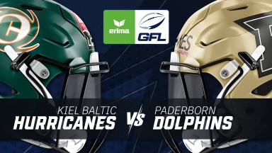GFL: Kiel Baltic Hurricanes vs. Paderborn Dolphins
