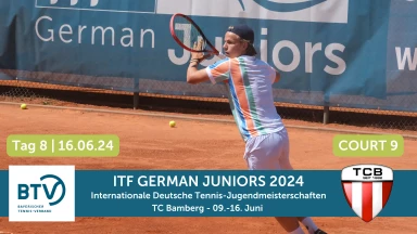 ITF German Juniors 2024 Bamberg (Court 9) - Int. Deutsche Jugendmeisterschaft
