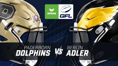 GFL: Paderborn Dolphins vs. Berlin Adler
