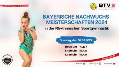 Bayerische Nachwuchsmeisterschaften - Rhythmische Sportgymnastik