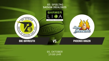 ProA: BBC Bayreuth vs. Phoenix Hagen