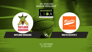 ProA: Artland Dragons vs. RASTA Vechta II