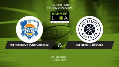 ProA: VfL SparkassenStars Bochum vs. Uni Baskets Münster