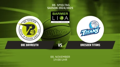 ProA: BBC Bayreuth vs. Dresden Titans