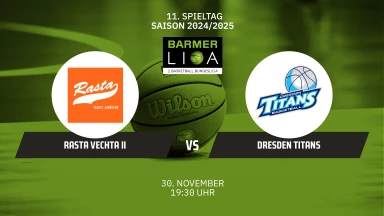 ProA: RASTA Vechta II vs. Dresden Titans