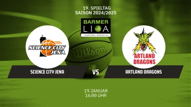 ProA: Science City Jena vs. Artland Dragons