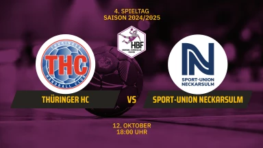 HBF: Thüringer HC vs. Sport-Union Neckarsulm