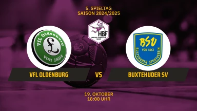 HBF: VfL Oldenburg vs. Buxtehuder SV