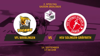 2. HBF: VfL Waiblingen vs. HSV Solingen-Gräfrath 76