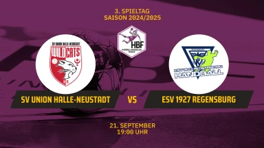 2. HBF: SV Union Halle-Neustadt vs. ESV 1927 Regensburg