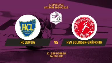 2. HBF: HC Leipzig vs. HSV Solingen-Gräfrath 76