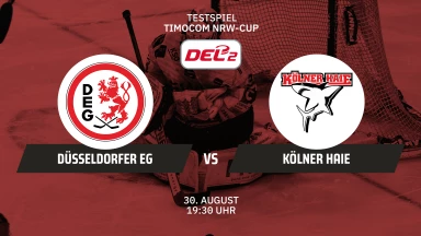 Timocom NRW-Cup: Düsseldorfer EG vs. Kölner Haie
