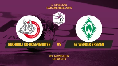 2. HBF: HL Buchholz 08-Rosengarten vs. SV Werder Bremen