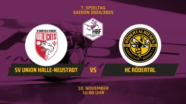 2. HBF: SV Union Halle-Neustadt vs. HC Rödertal