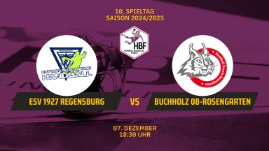 2. HBF: ESV 1927 Regensburg vs. HL Buchholz 08-Rosengarten