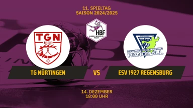 2. HBF: TG Nürtingen vs. ESV 1927 Regensburg