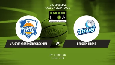 ProA: VfL SparkassenStars Bochum vs. Dresden Titans