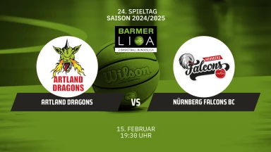 ProA: Artland Dragons vs. Nürnberg Falcons BC