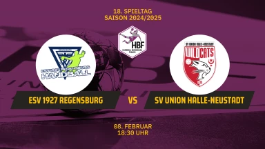2. HBF: ESV 1927 Regensburg vs. SV Union Halle-Neustadt