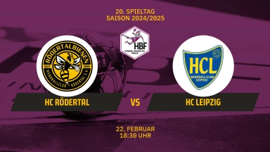 2. HBF: HC Rödertal vs. HC Leipzig