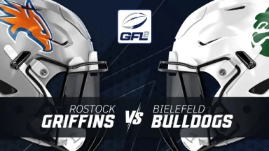GFL2: Rostock Griffins vs Bielefeld Bulldogs