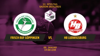 HBF: FRISCH AUF Göppingen vs. HB Ludwigsburg