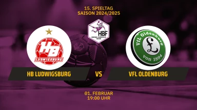HBF: HB Ludwigsburg vs. VfL Oldenburg